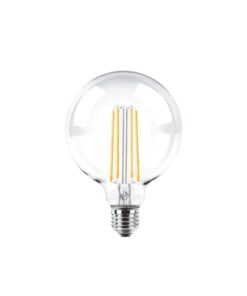 BULBO G125 FILAMENTO MACROLED 8W E27 AC180-265V CALIDO 2700K DIM
