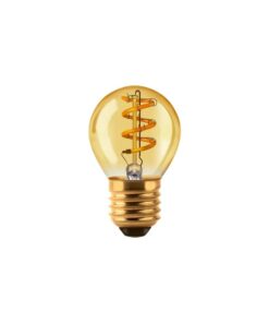 BULBO G45 FILAMENTO GOLDEN MACROLED 3W E27 AC180-265V AMBAR 2200K
