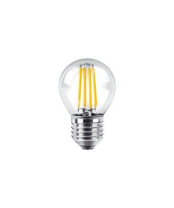BULBO G45 FILAMENTO MACROLED 4W E27 AC180-265V FRIO 6000K