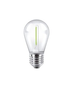 BULBO S14 FILAMENTO MACROLED 1W E27 AC180-265V VERDE