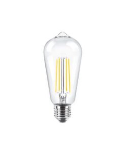 BULBO ST19 FILAMENTO MACROLED 8W E27 AC180-265V CALIDO 2700K DIMERIZABLE