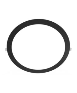 PANEL FLAT CIRCULAR NEGRO MACROLED 24W AC85-265V CALIDO 3000K