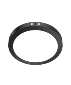 PANEL PLAFON CIRCULAR NEGRO MACROLED 24W AC85-265V CALIDO 3000K