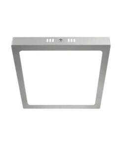 PANEL PLAFON CUADRADO PLATEADO MACROLED 18W AC85-265V CALIDO 3000K