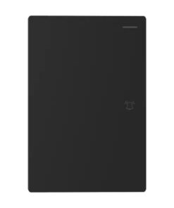 TIMBRE MONACO NEGRO MACROLED, AC 250V, 10A MAX. BASTIDOR METALICO