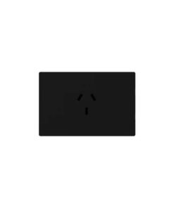 TOMACORRIENTE 20A MONACO NEGRO MACROLED, AC 250V, 20A MAX. BASTIDOR METALICO